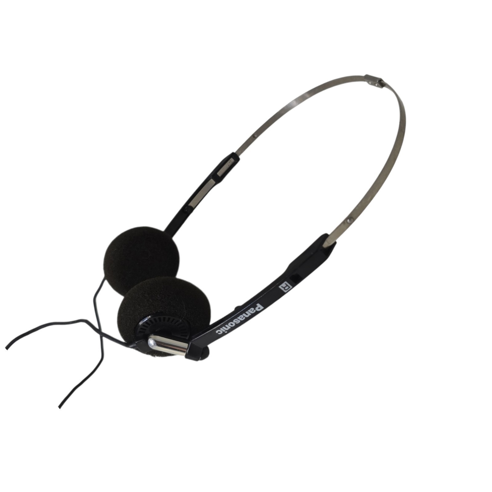RARE Vtg Panasonic Folding Metal Band Headphones Portable Audio Walkman 80s 90s