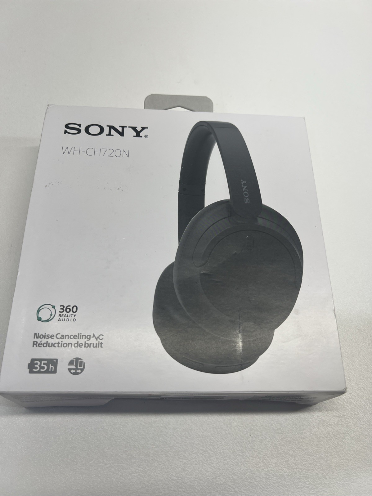 Sony WH-CH720N Lightweight Noise Canceling Wireless Headphones -BLACK