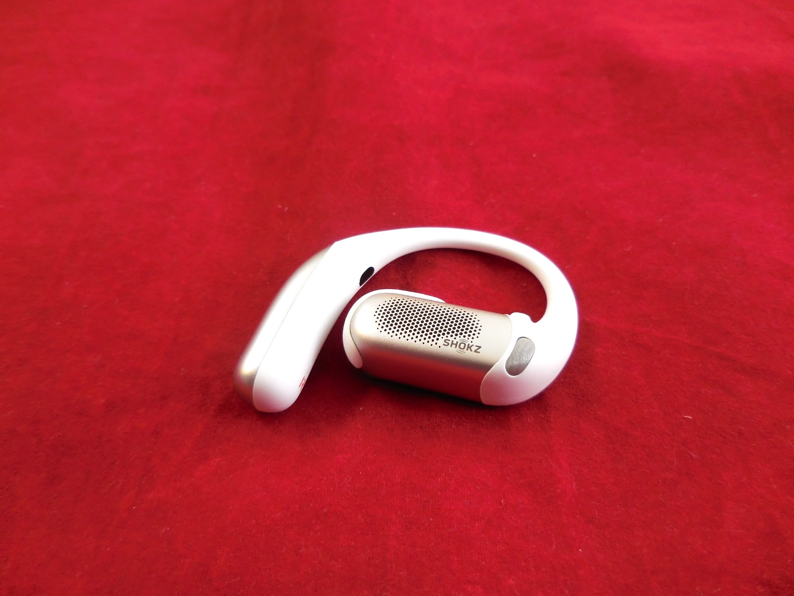 Shokz -OpenFit Pro Open-Ear True Bluetooth Noise Replacement Right earbud White