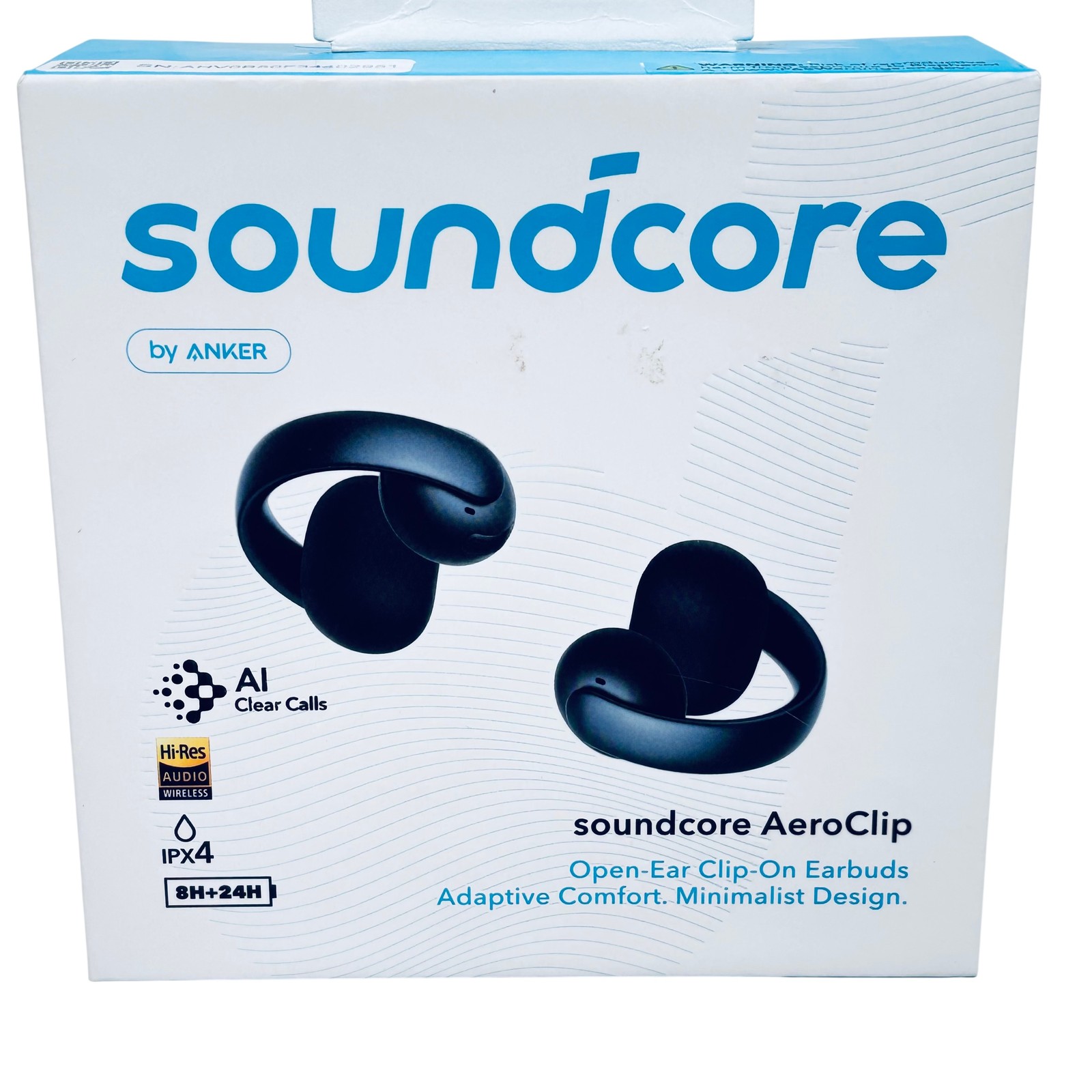Anker Soundcore AeroClip A3388 12mm Driver Open-Ear Clip-On Earbuds