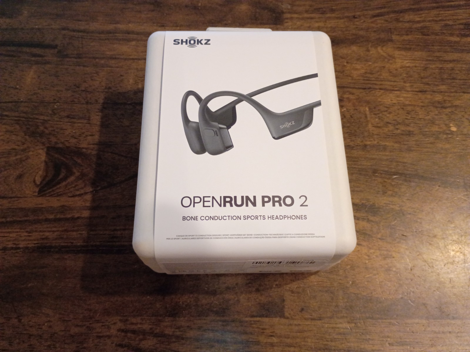 New Shokz OpenRun Pro 2 Bone Conduction Open-Ear Sport Headphones Black