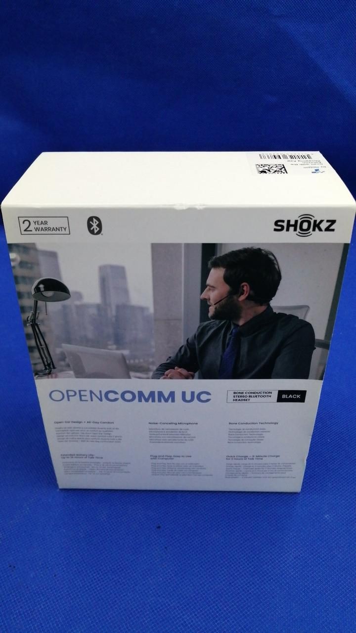 Shokz Bone Conduction Earbuds OPENCOMM UC Used