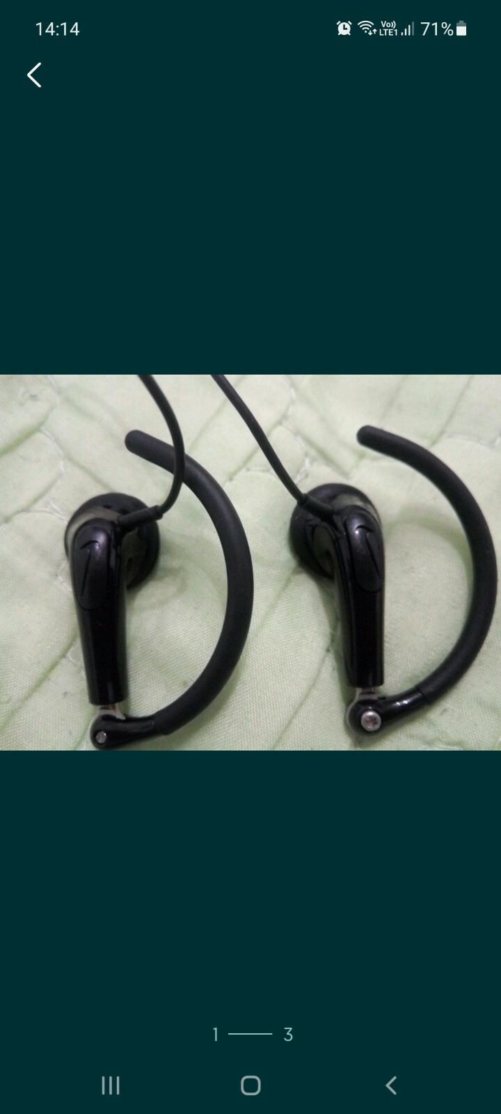 NIKE SHJ030 SPORT HEADPHONES