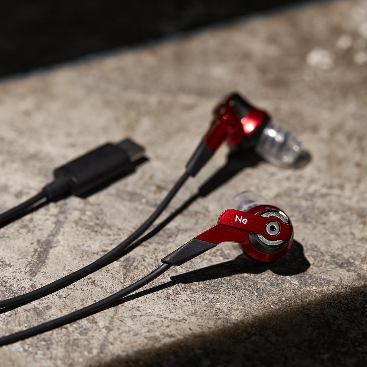 radius VOLT HP-NHR21C USB-C IEM Hi-Res 32bit/384kHz DAC Graphene Earphone Type-C