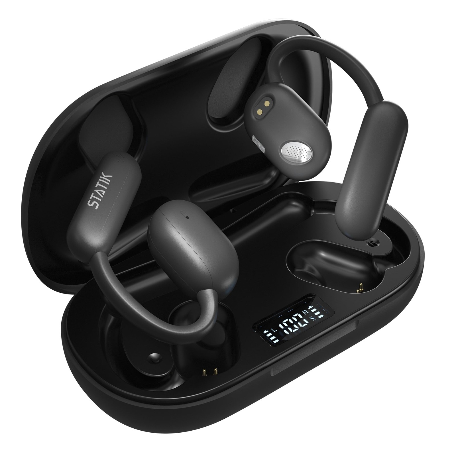 Aktive Open Ear Bluetooth Earbuds – Wireless Earphones, Fast Charging & 10 Ho…