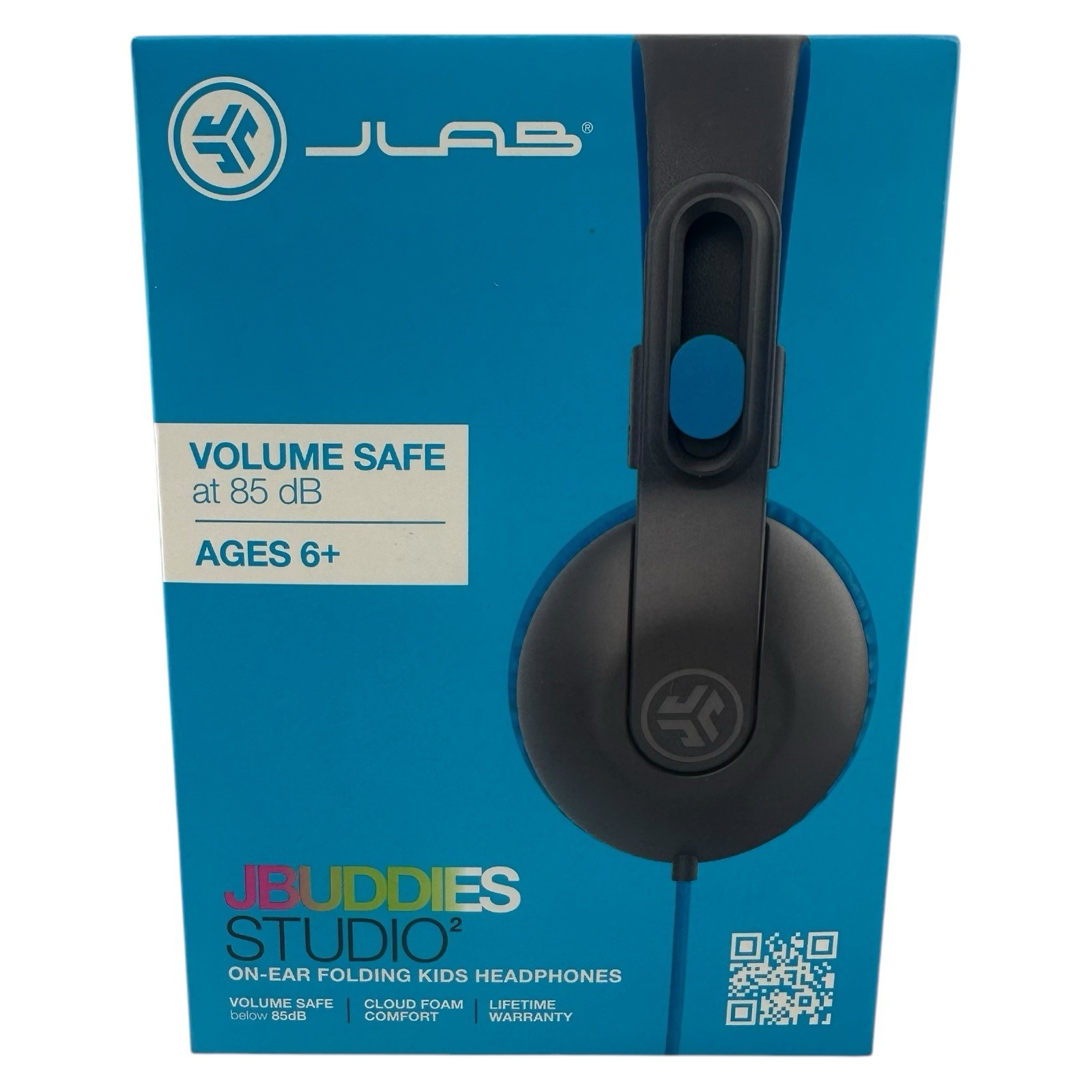 JLAB J buddies Kids Headphones, Blue (see description) HCHI