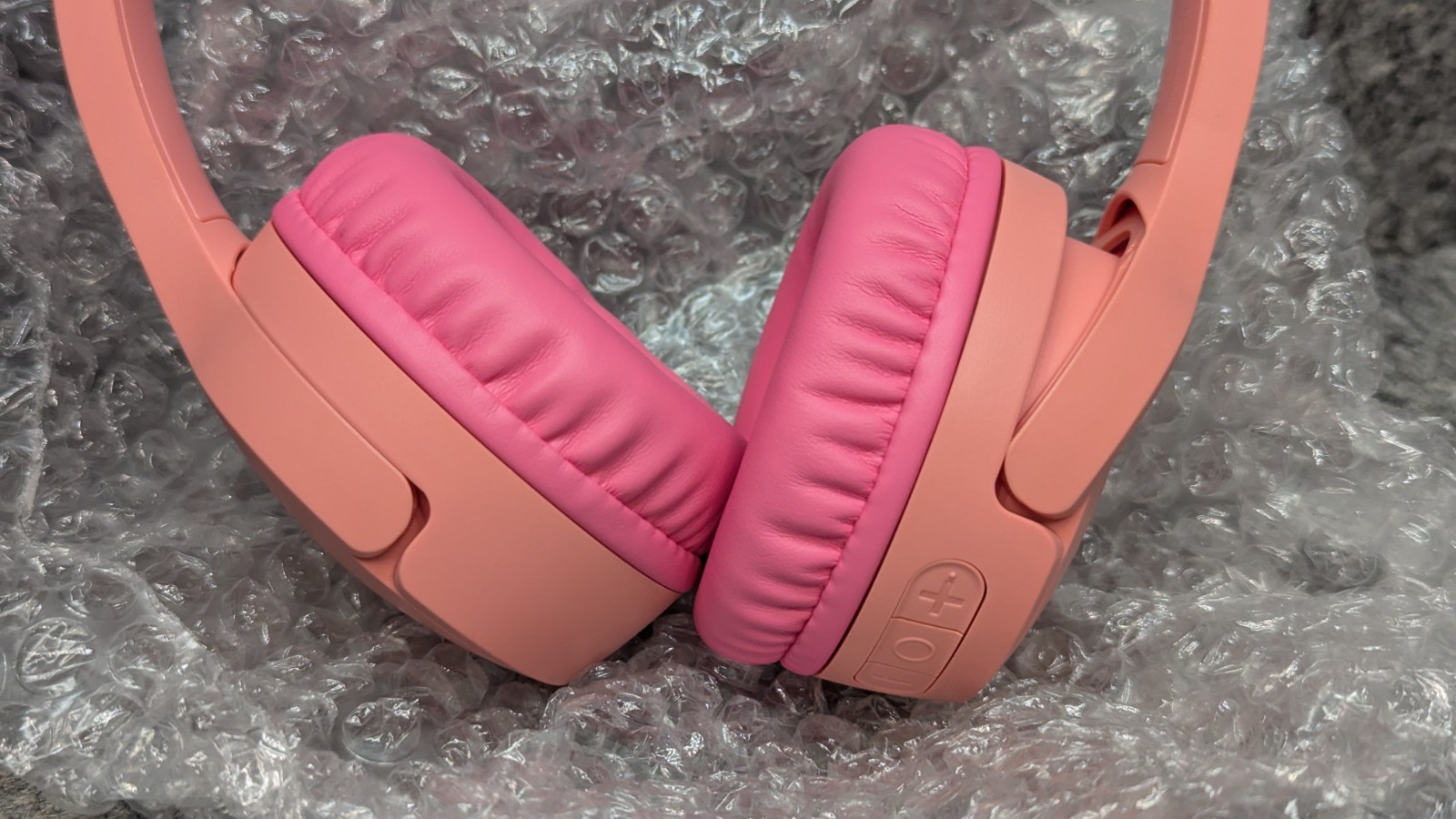 Belkin SoundForm Mini Kids Wireless BT Headphones Built-in Microphone Pink ?New