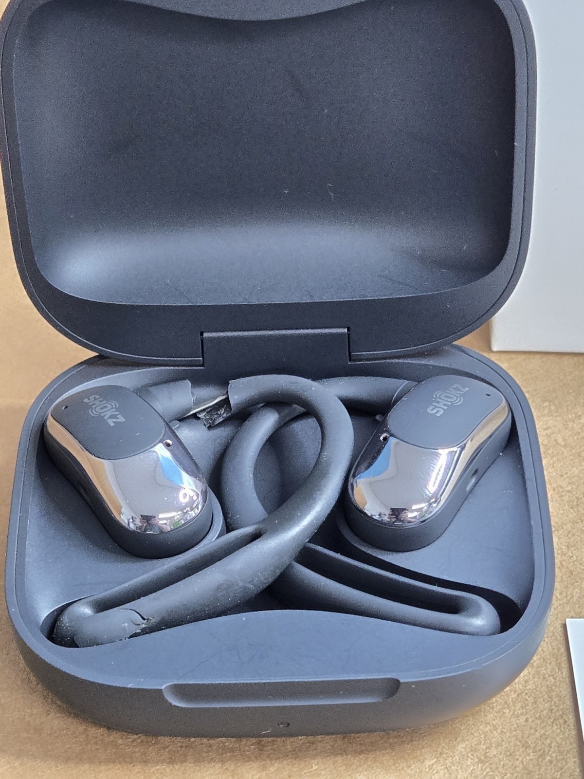 Shokz – OpenFit Air Open-Ear True Wireless Earbuds – Read Left EB BROKE