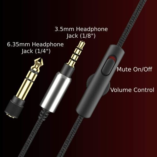 Philips Audio Wired Headphones with Microphone -Over-Ear Open-Back SHP9600MB