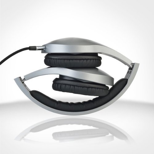 Velodyne vLeve On-Ear Headphones (Satin Silver) by Velodyne