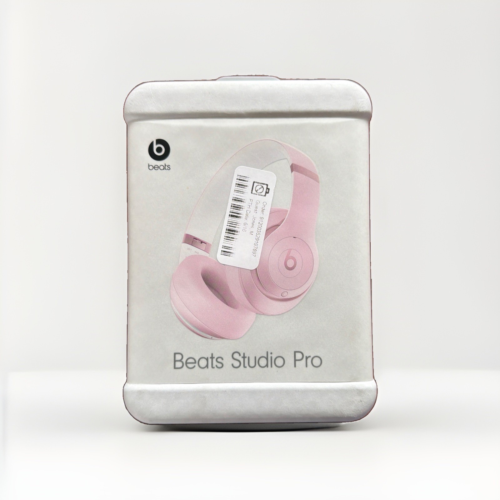 Beats Studio Pro Noise Cancellation Headphones – Matte Pink – New, Sealed