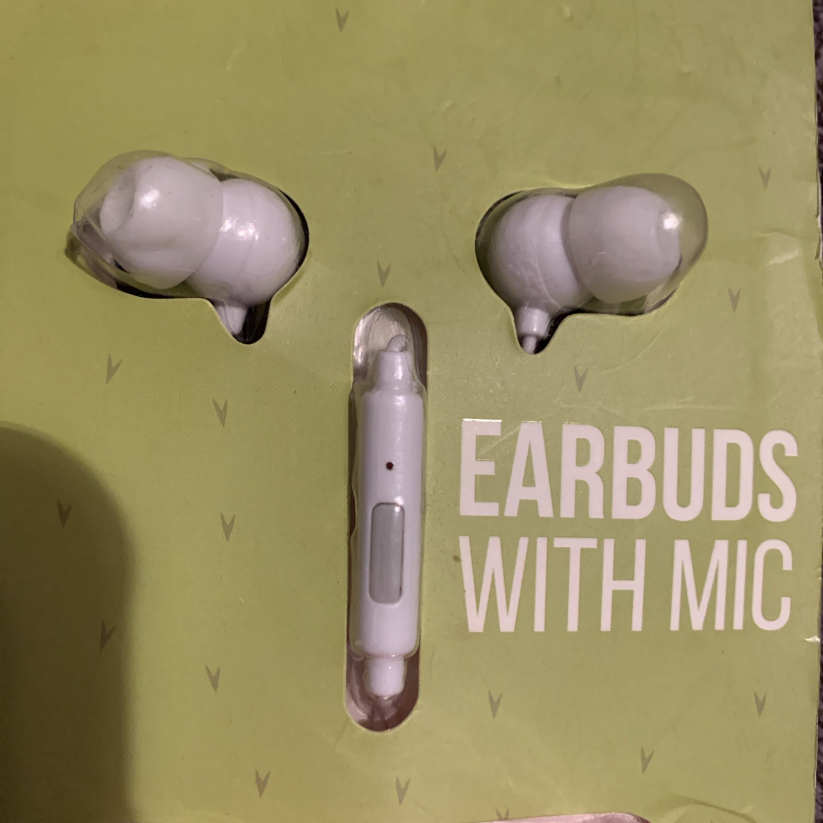 Gabba Goods G Earbuds with Mic Pug Dog New