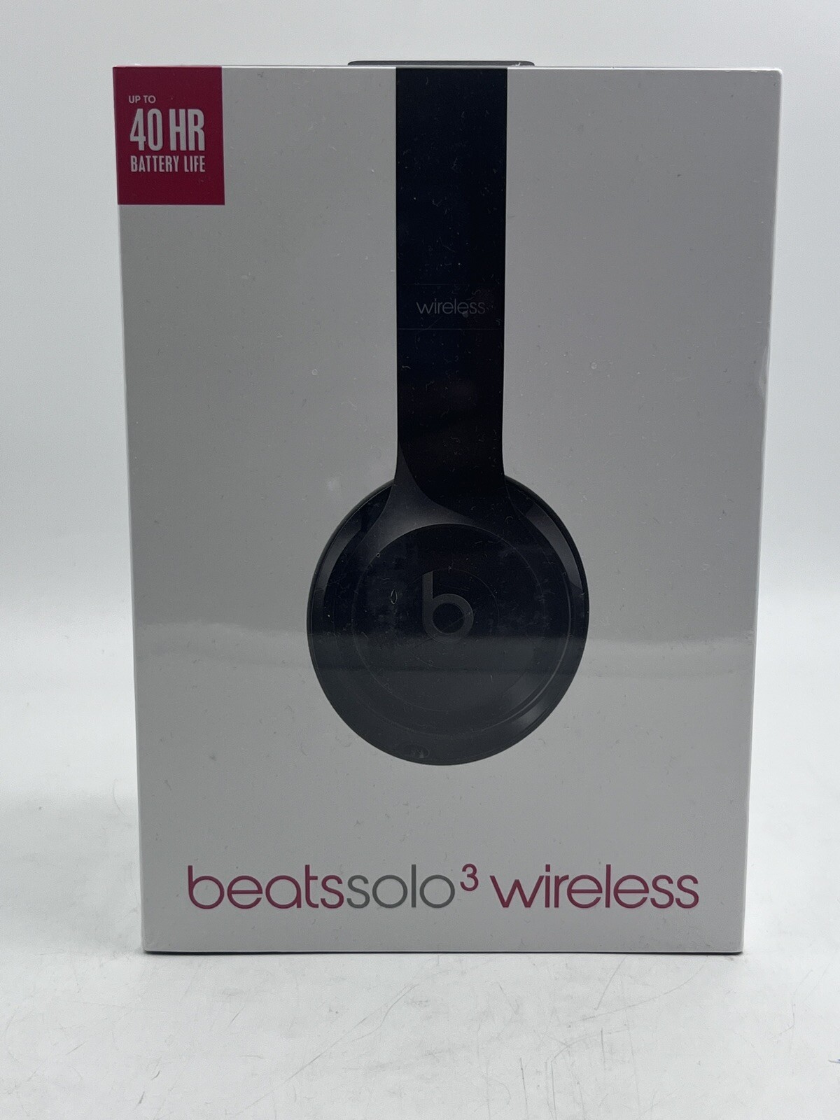 BRAND NEW-Factory Sealed BEATS BY DRE SOLO 3 MNEN2LL/A WIRELESS GLOSS BLACK