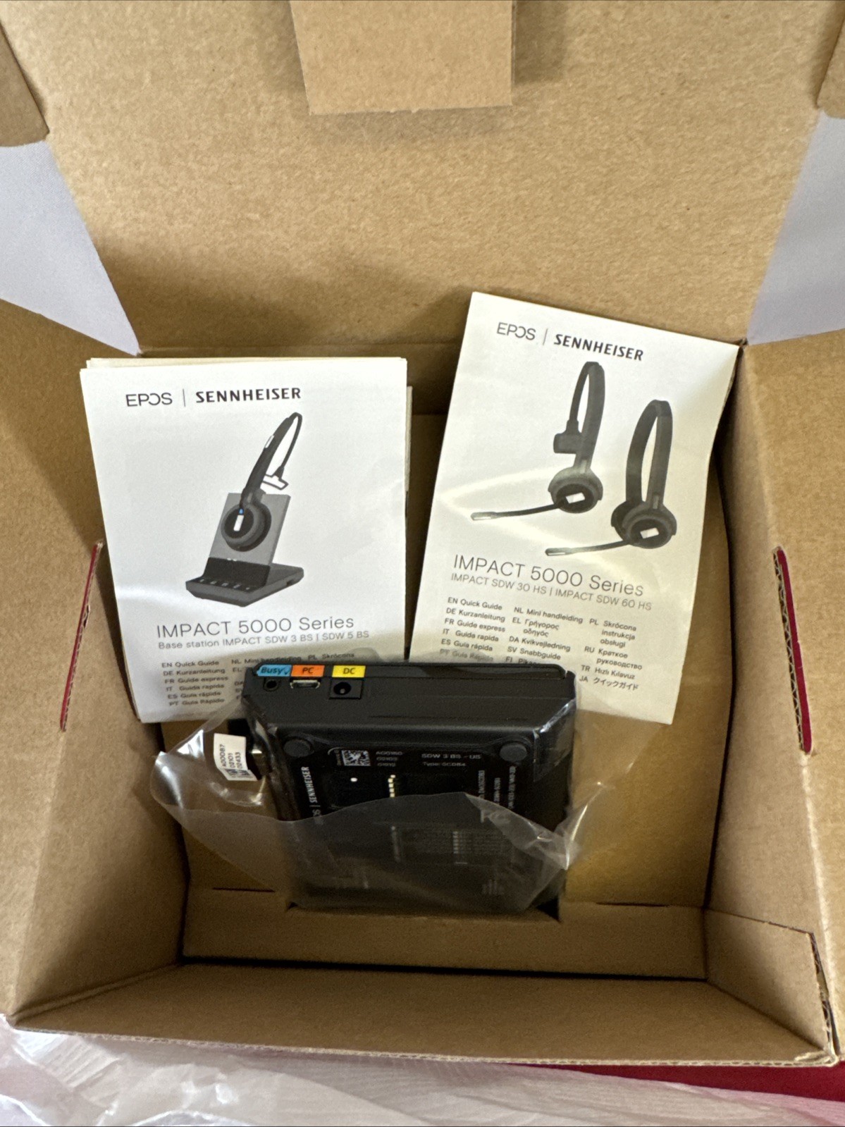 Sennheiser Epos Wireless DECT Headset with Microphone Binaural SDW 5064-US