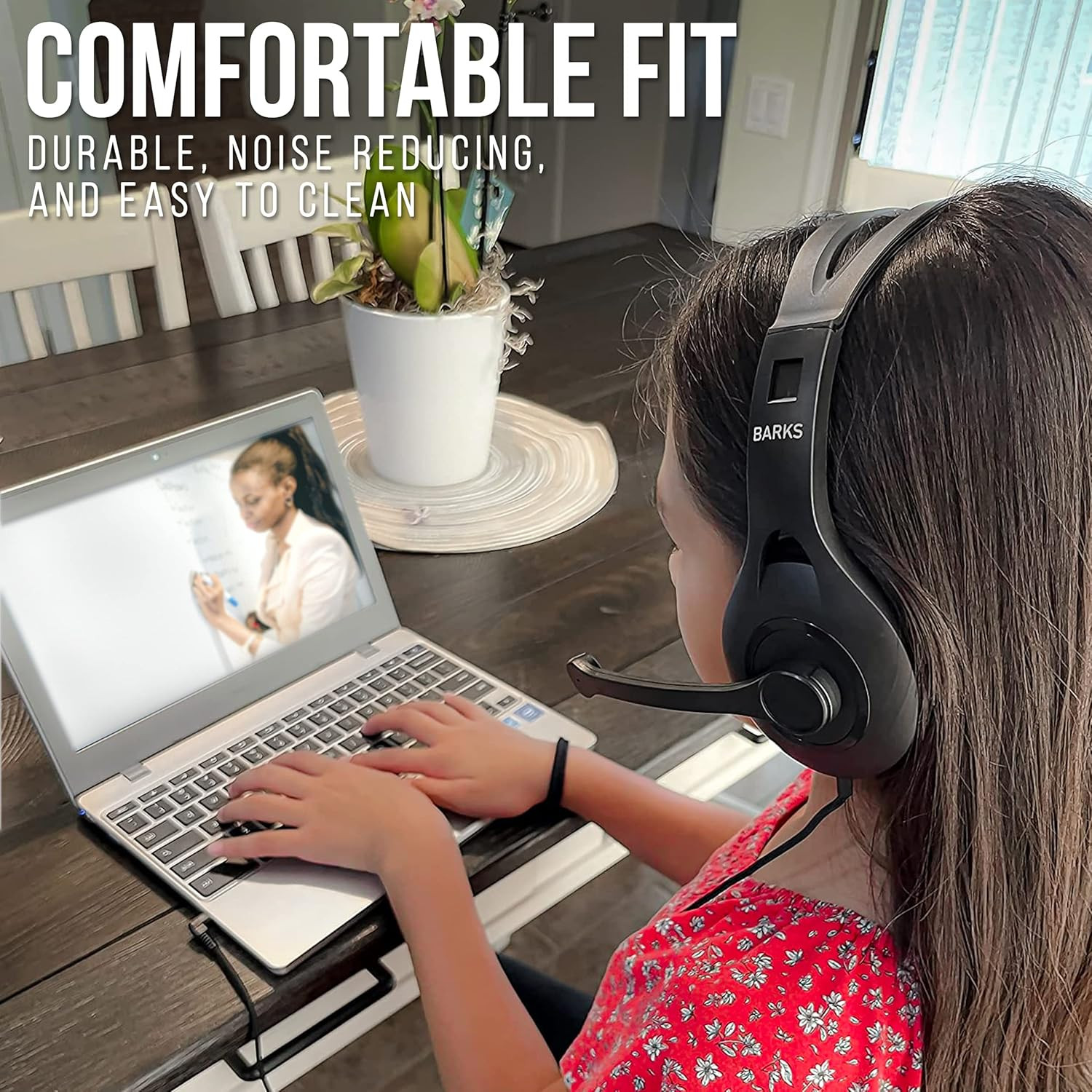 Classroom Headphones with Microphone (10 Pack) – On-Ear Bulk Headphones with Mic