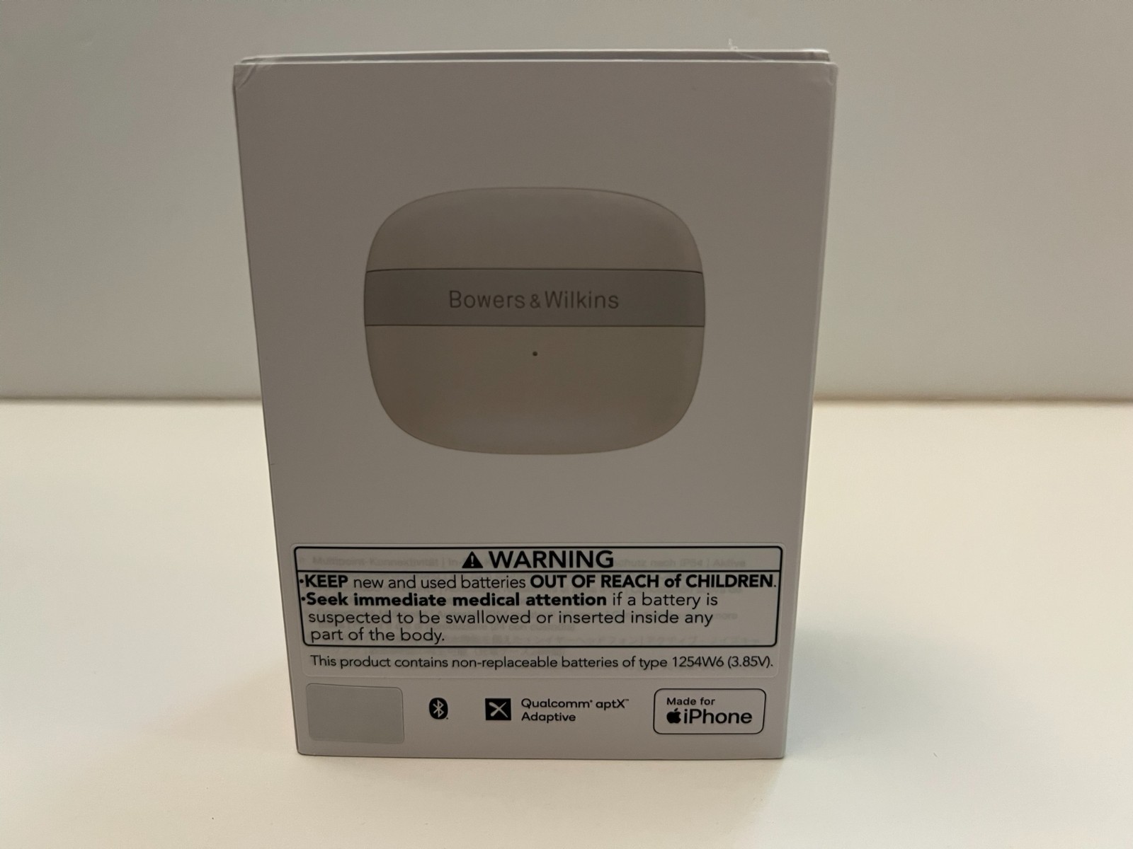 Bowers & Wilkins Pi6 Wireless Noise Cancelling Earbuds | Cloud Grey – New