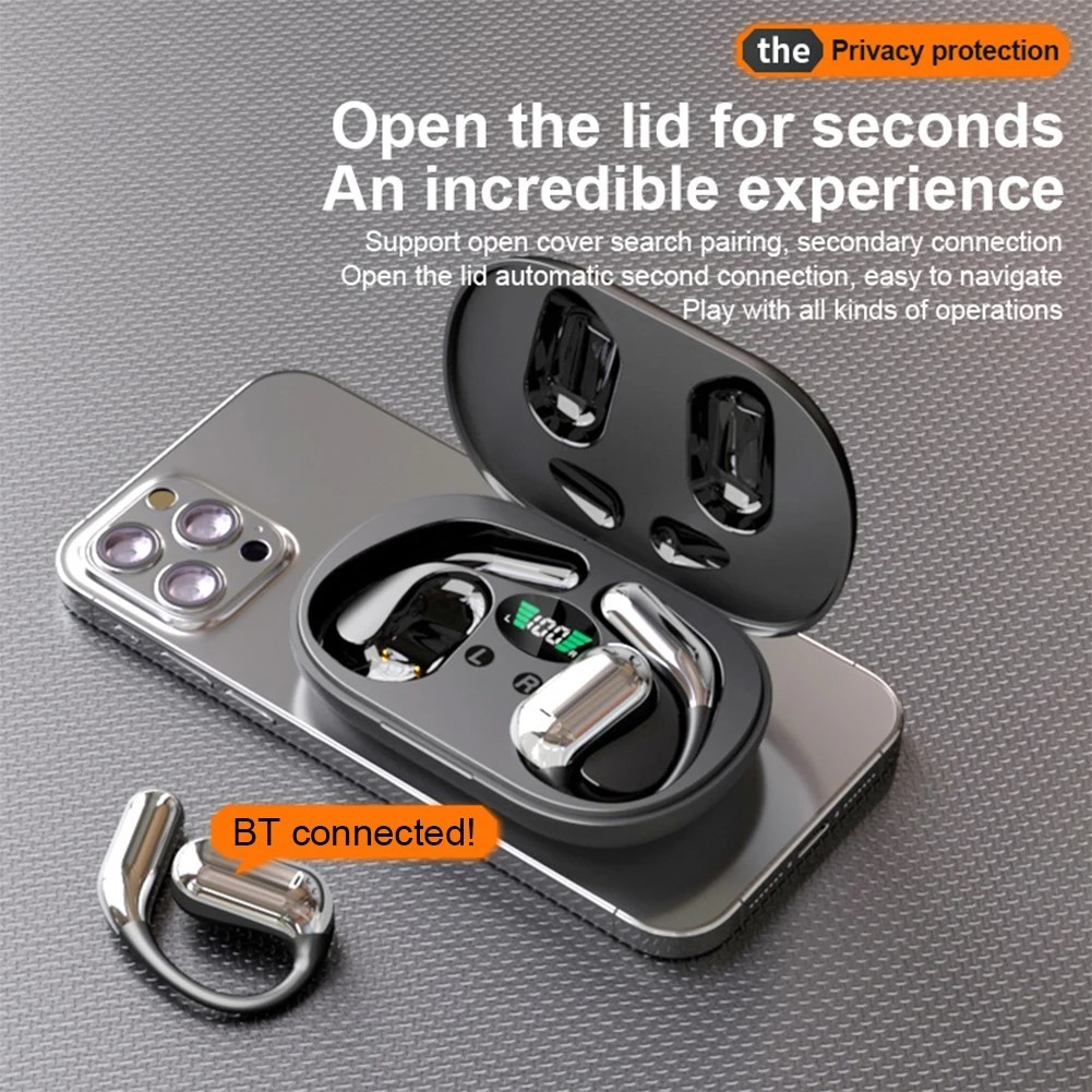 AI Translation Earbuds Bluetooth 5.4 Real Time Translator 144 Languages US