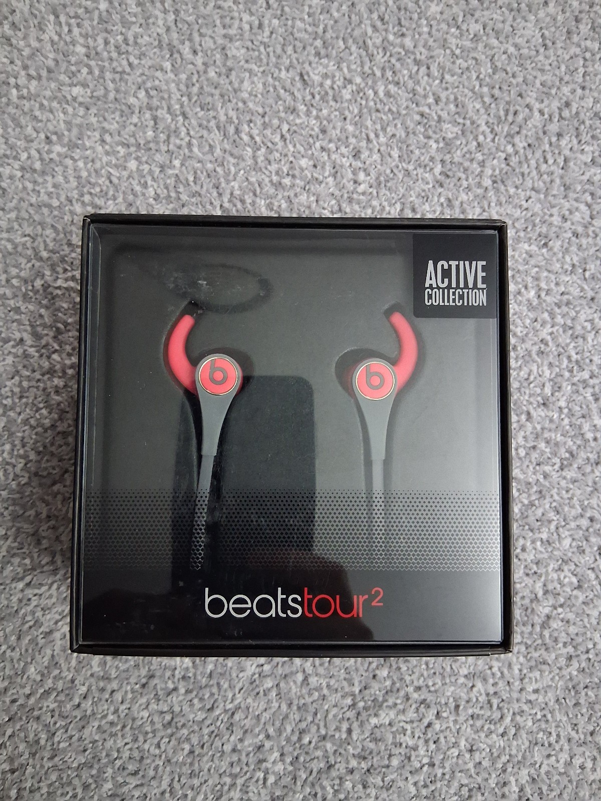 Beats by Dr. Dre Tour 2 A1677 Active Red In-Ear Headphones