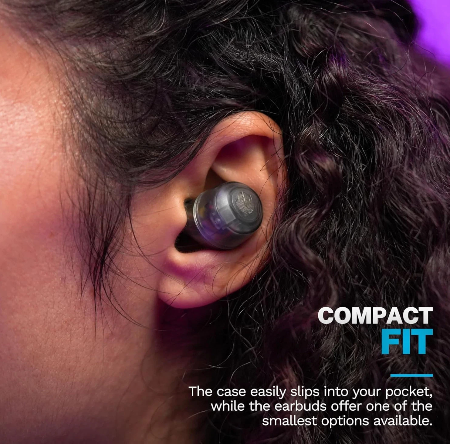 JLab Go Air Pop+ True Wireless Earbuds, Bluetooth Earbuds with Microphone USB-C