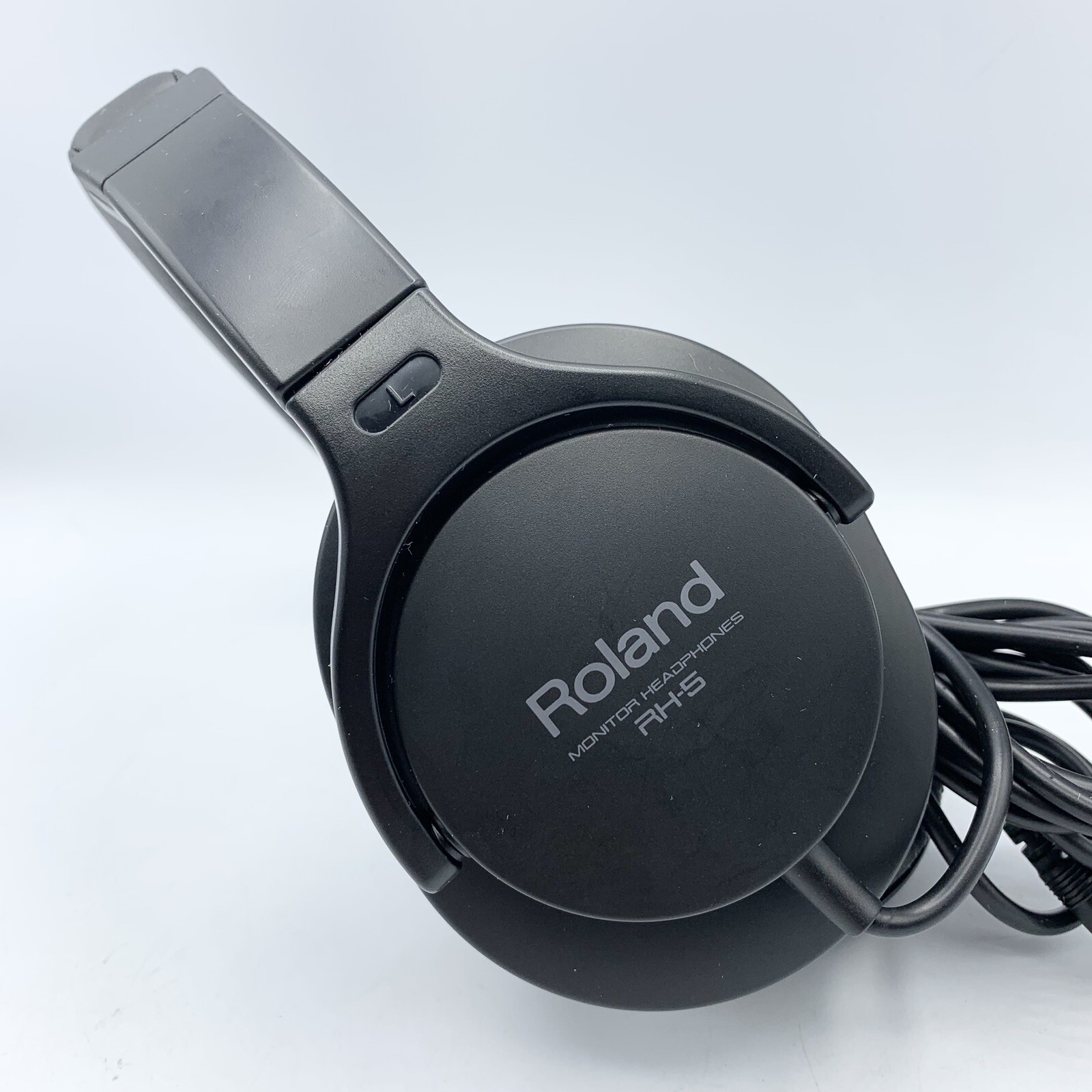 Roland RH-5 Headphones Studio Monitor Music Audio Black 3.5mm Wired Tested