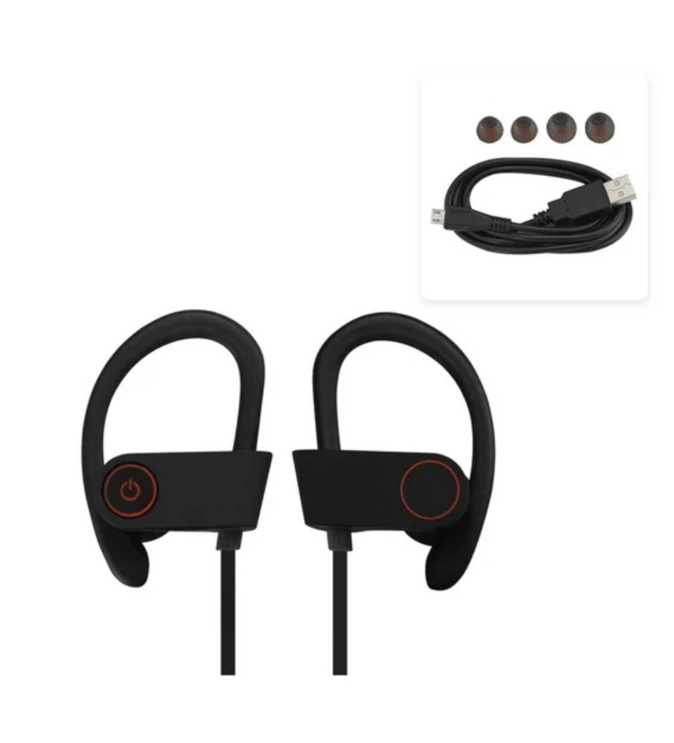 Bluetooth Workout Earphones Wireless with Deep Bass for Gym Use Android IOS