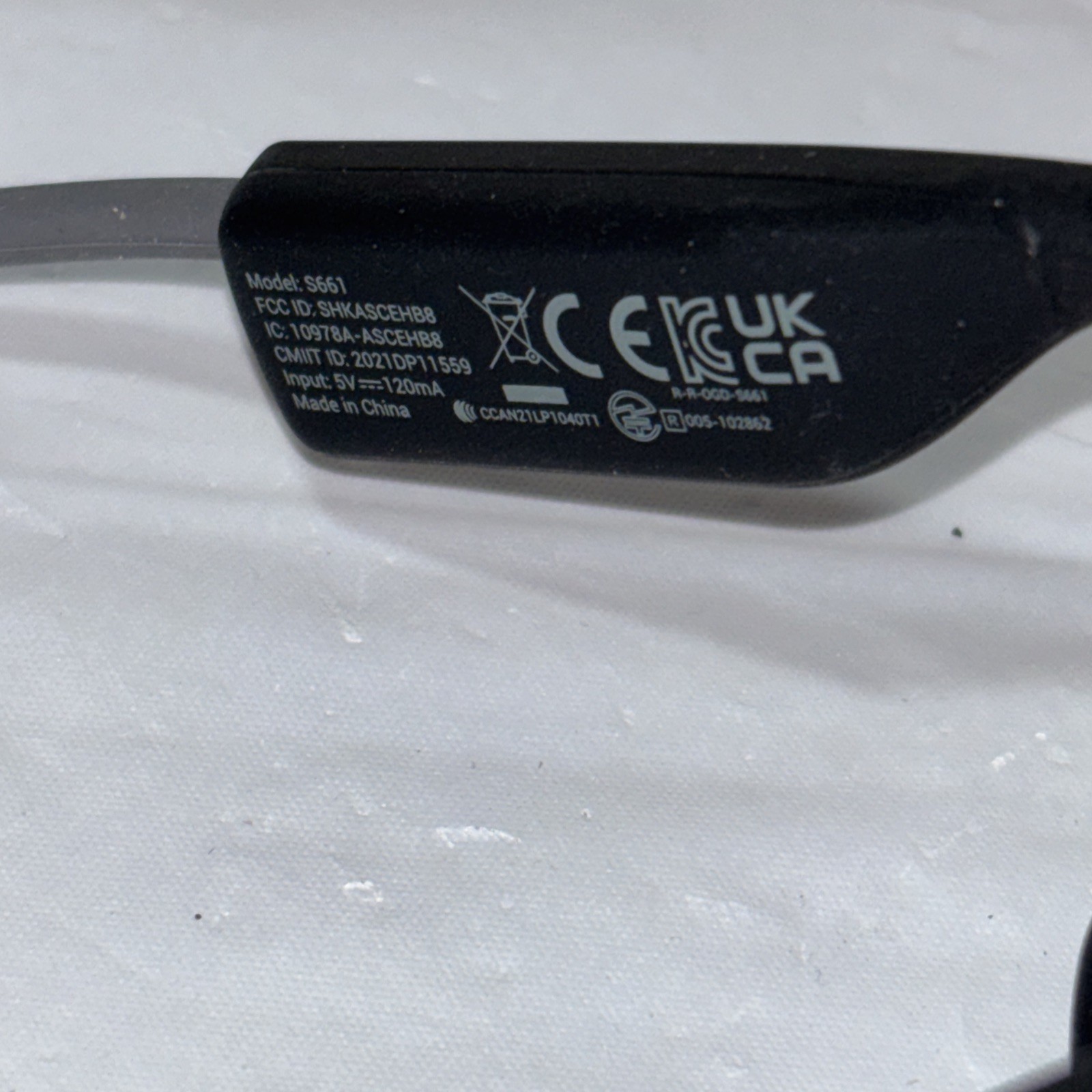 Shokz OpenMove Bone Conduction Open Ear Headphones – Gray – (Model S661)
