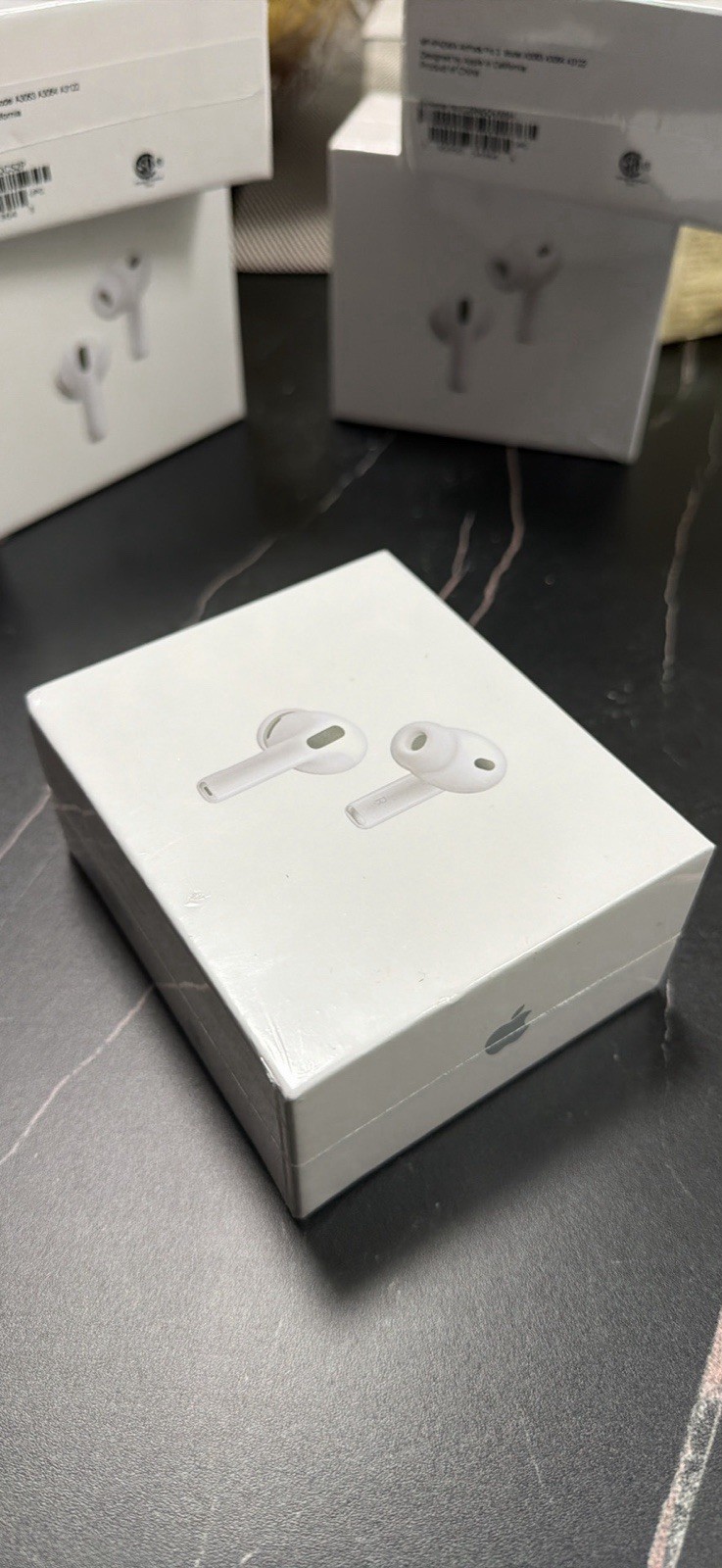 Apple AirPods Pro 3 Wireless Bluetooth Earbuds Headphones White A3065 A3122