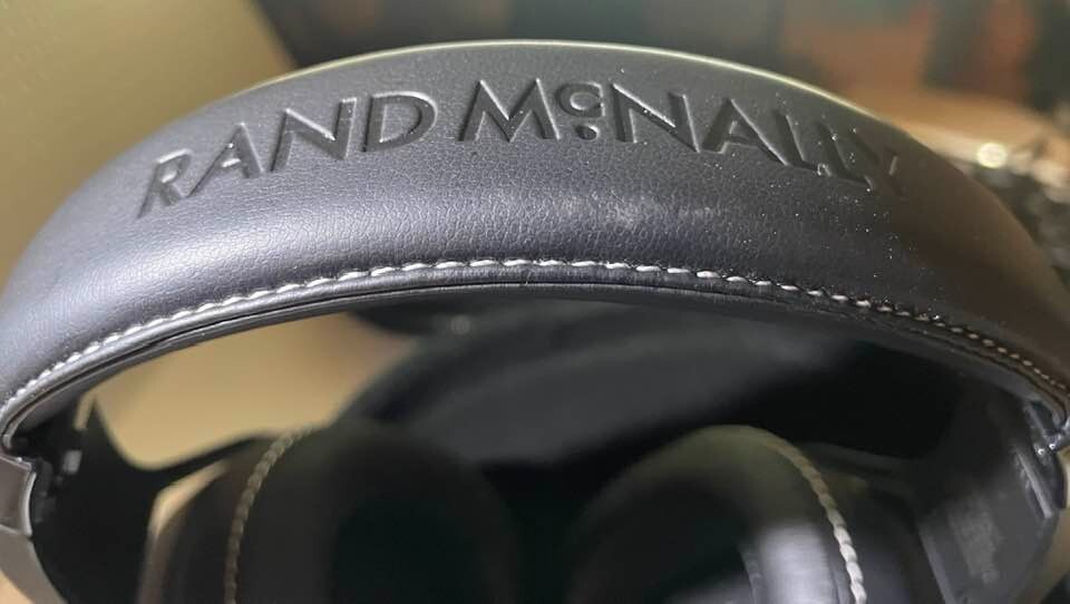 RAND MCNALLY CLEARDRYVE 220 CD220 NOISE CANCELING HEADPHONES HEADSET BLACK