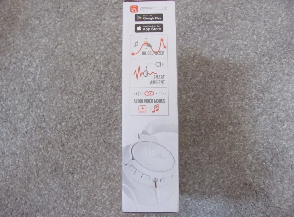 JBL Tune 770NC Noise-Cancelling Over-Ear Headphones (White)