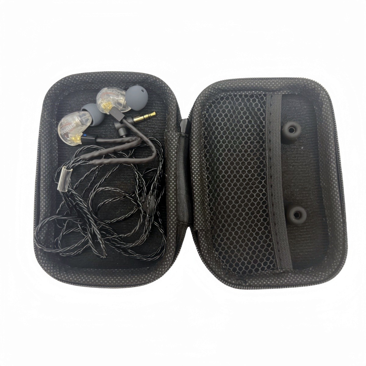 Shure SE215 Sound Isolating In-Ear Earbuds Headphones 3.5mm Jack Earphones Clear