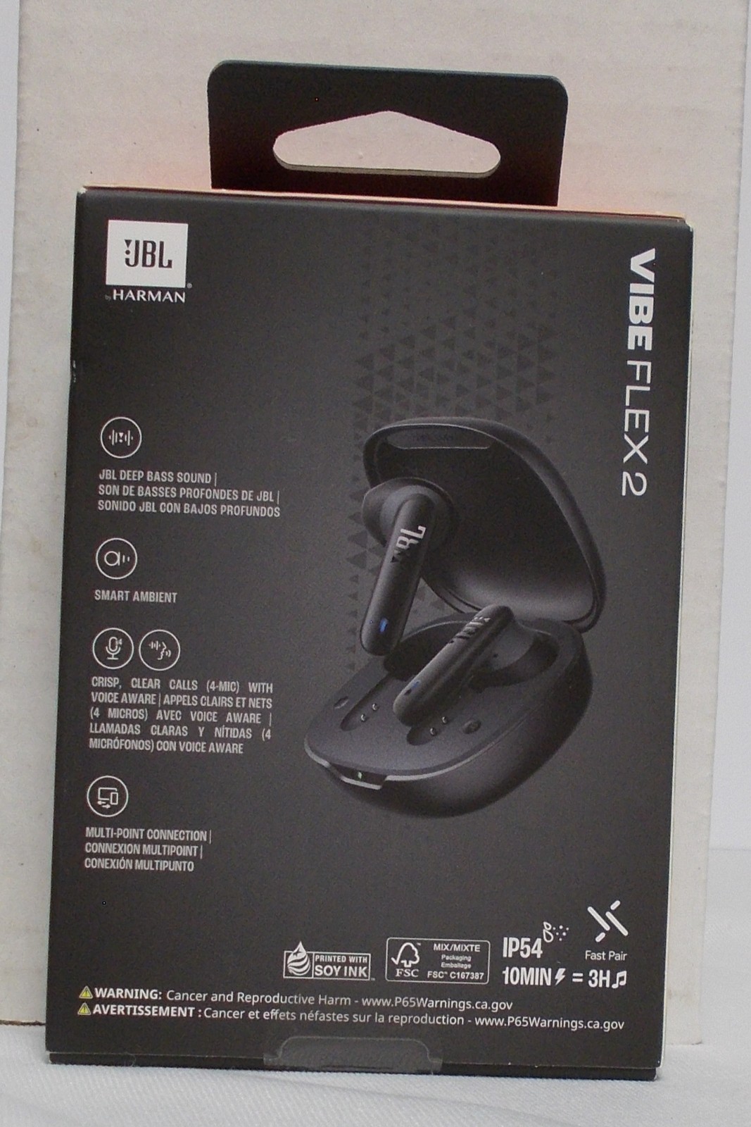 JBL Vibe Flex 2 Earbuds Black