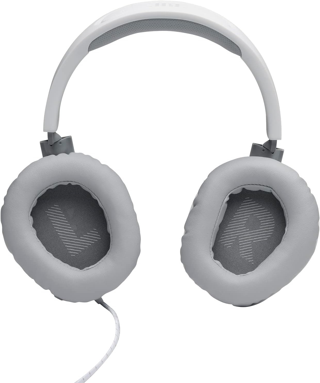 Jbl Quantum 100 Wired Over-ear Gaming Headphones With Detachable Mic White NEW!!
