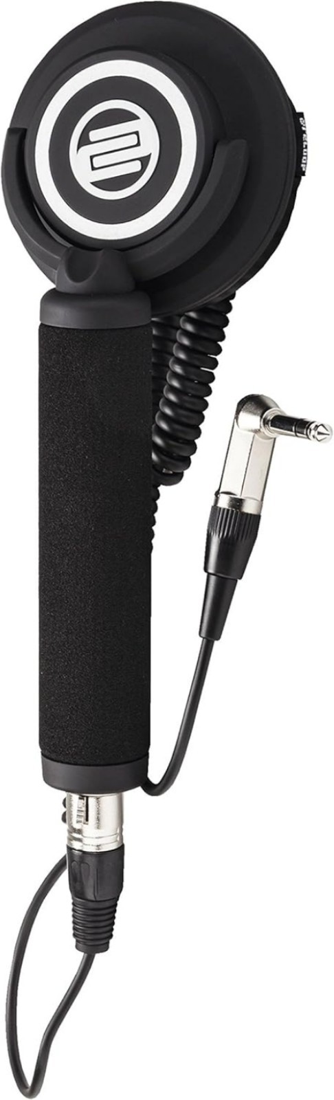 Wired DJ Headphone: RHP-10 Mono, 50mm Driver, XLR, Sound Isolation, Faux Leather
