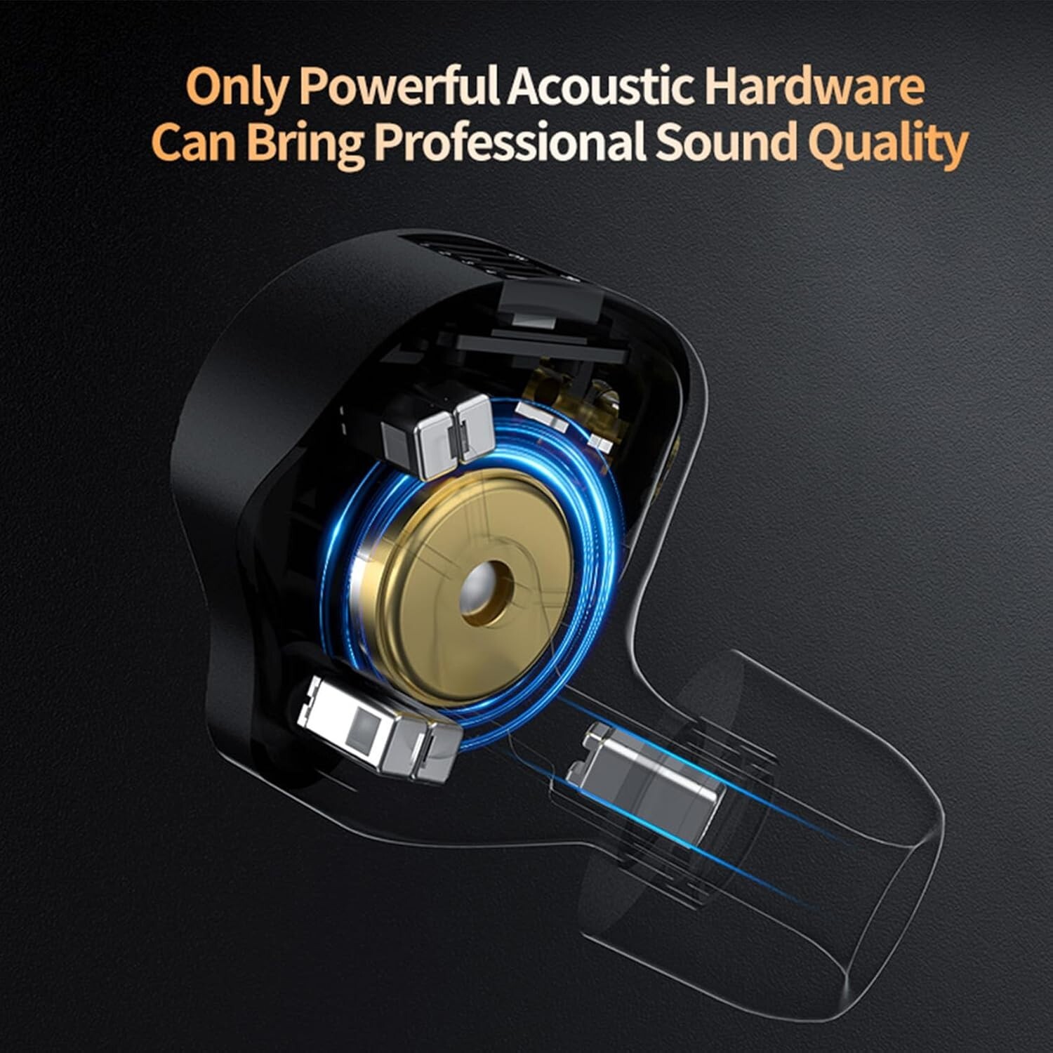 1DD 5BA Hybrid IEM with 40-40000Hz Response – Ideal for Audio Professionals