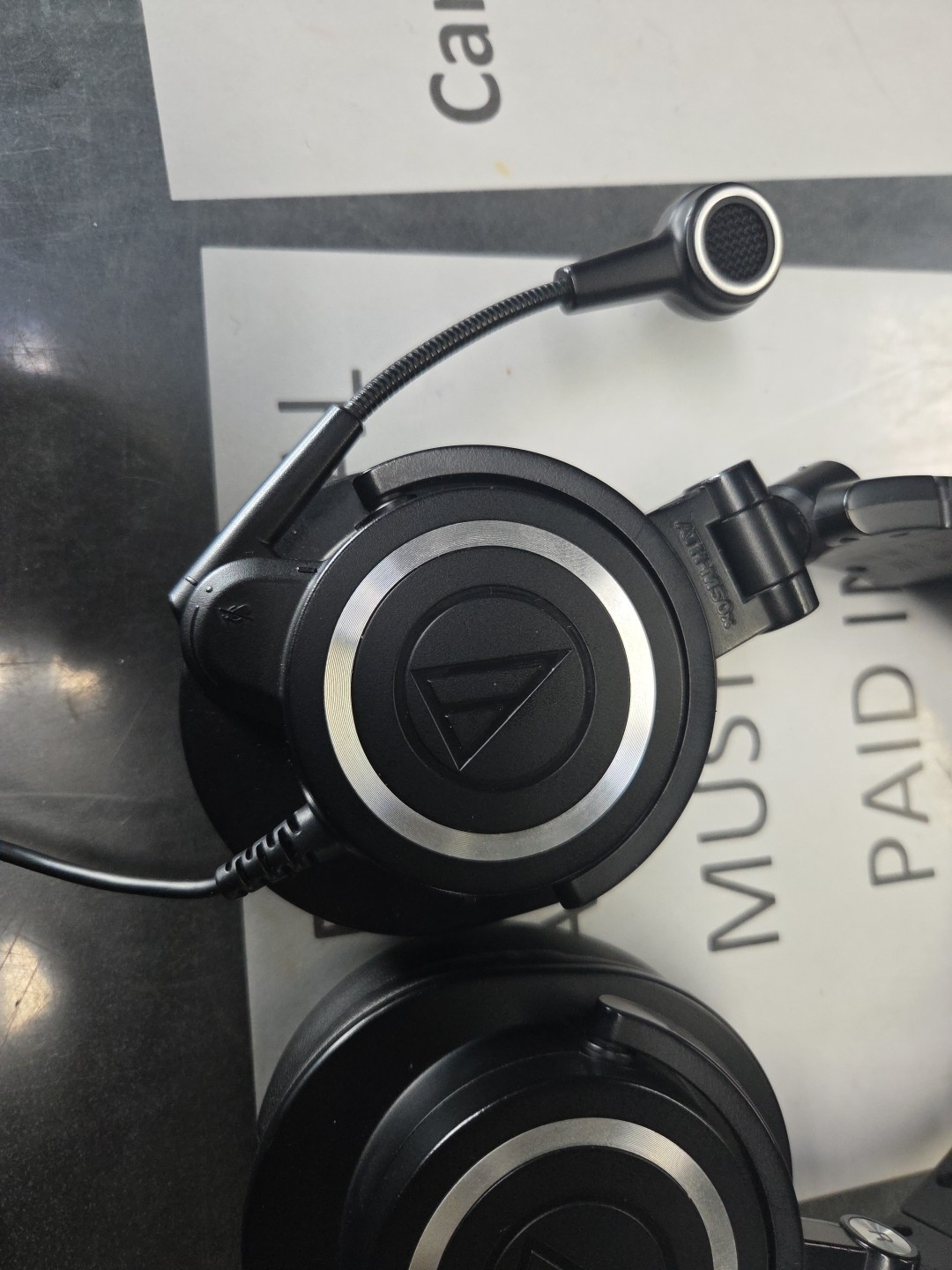Audio-Technica ATH-M50xSTS- USB BLACK headphones Wired