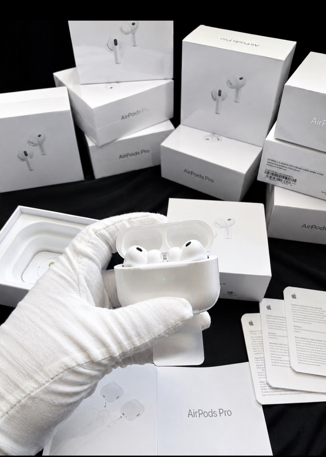 Apple AirPods Pro 3s, authentic.
