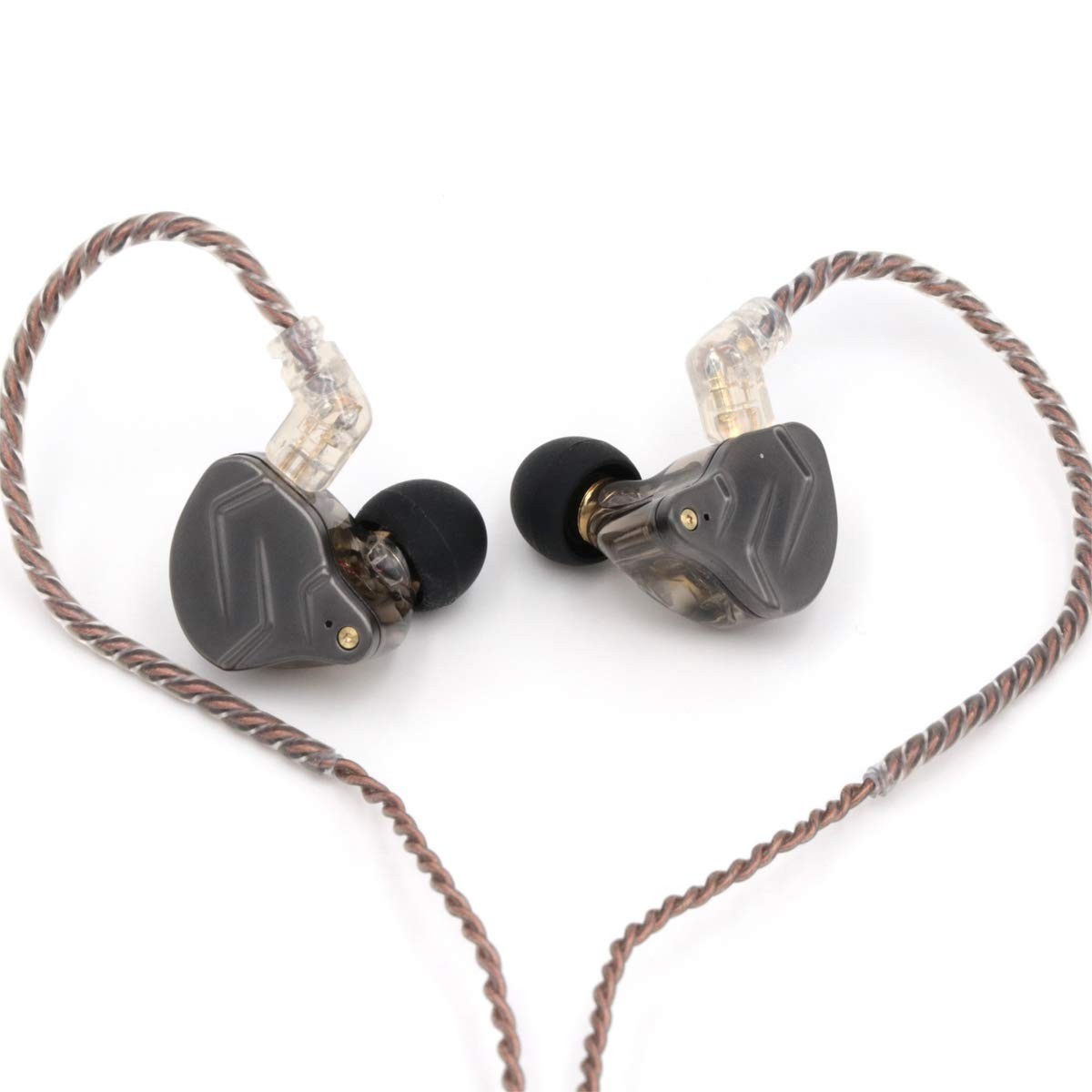 Linsoul KZ ZSN Pro Dual Driver 1BA+1DD Hybrid Metal Earphones Hifi In-Ear Monito