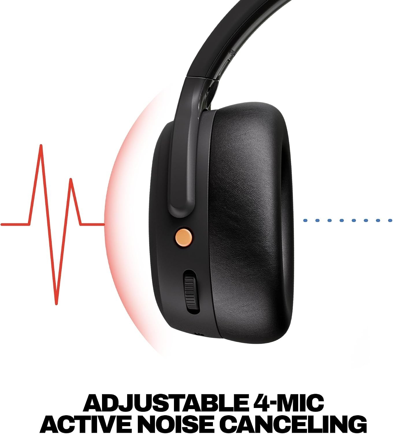 Skullcandy Crusher ANC 2 Bluetooth Wireless Headphones – Black (S6CAW-R740)