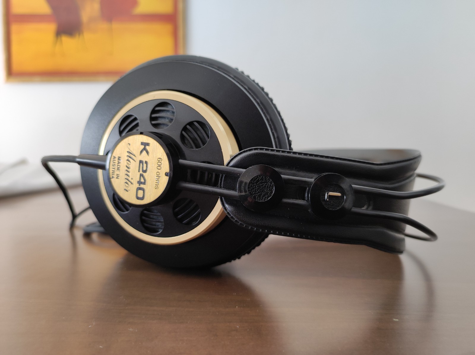 AKG K240 Monitor 600 Ohm Headphones Made In Austria Vintage 80s Kopfhörer