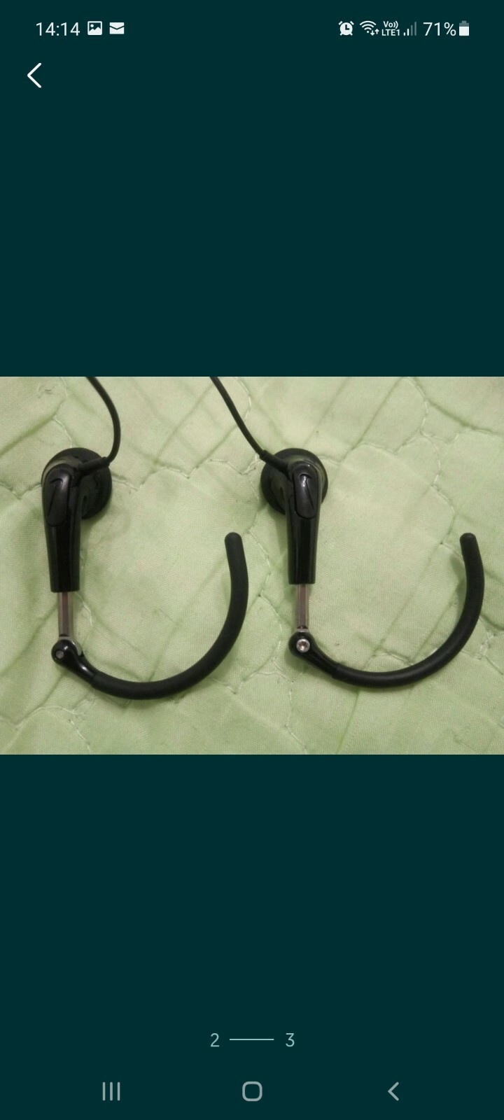 NIKE SHJ030 SPORT HEADPHONES