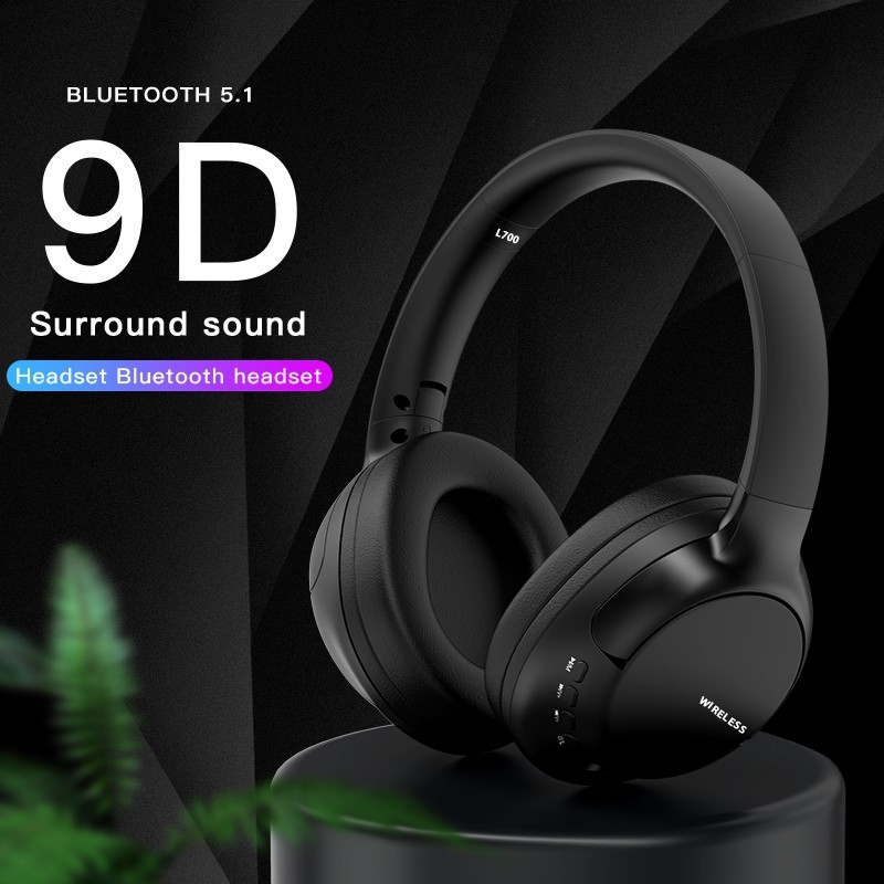 Wireless Bluetooth 5.1 Headphones Stereo Noise Cancelling Over the Ear Headset