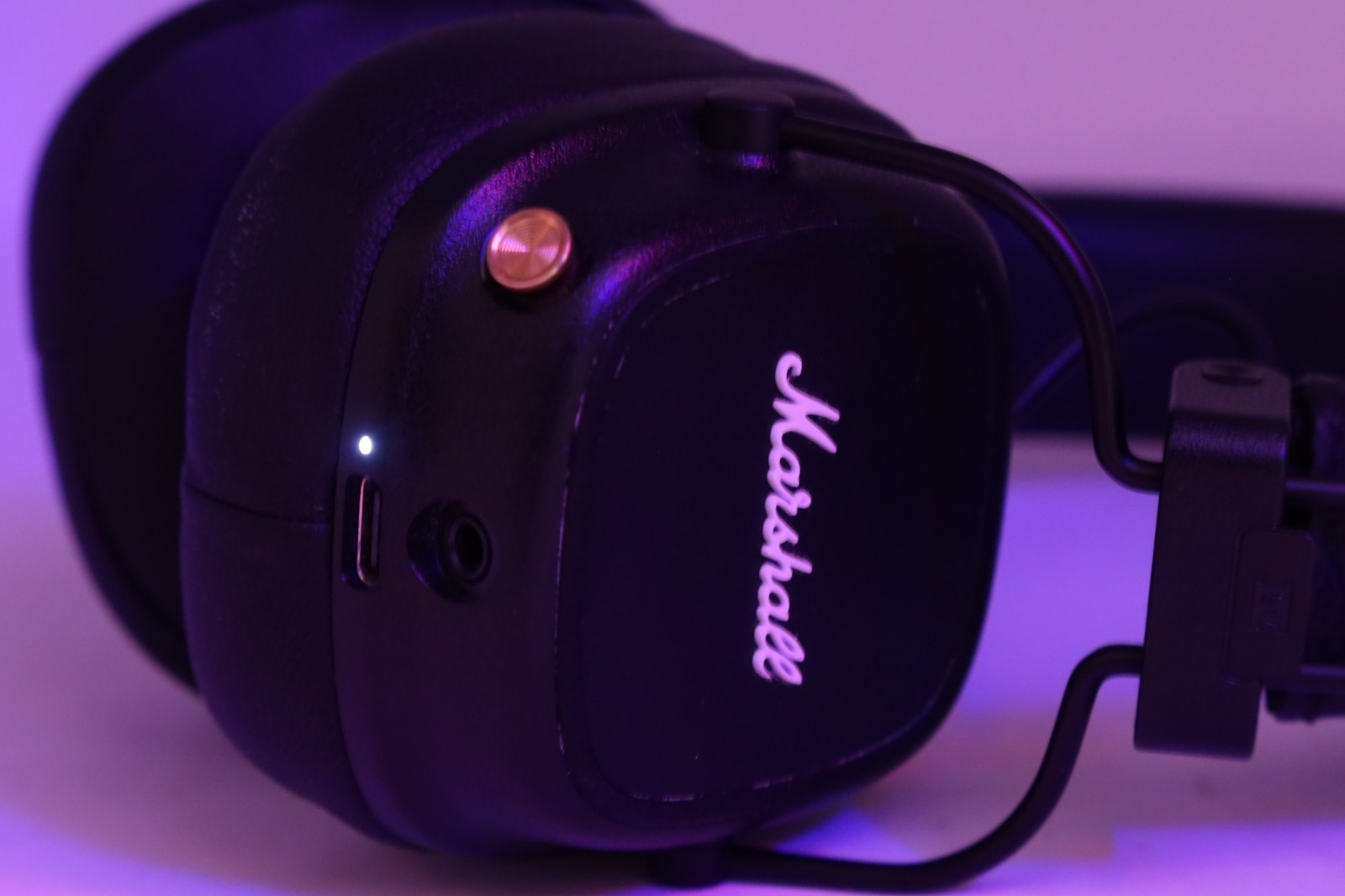 Marshall Major IV Black Over-Ear Headband Headphones Tested Works