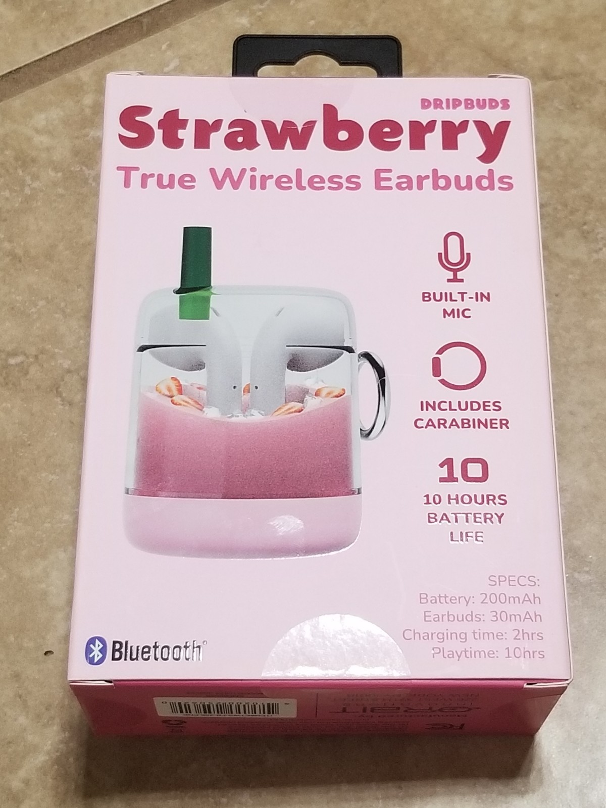 Dripbuds Strawberry True Wireless Earbuds
