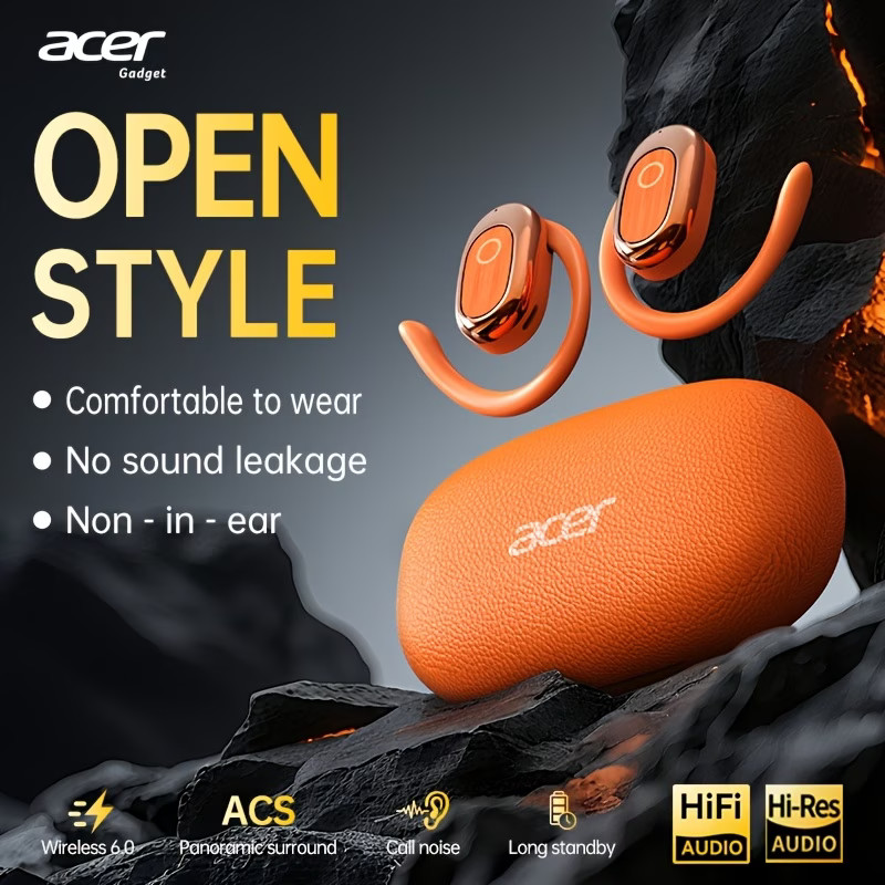 Acer’S Brand New And Authentic Open-Ear Wireless Headphones Feature an Air Condu