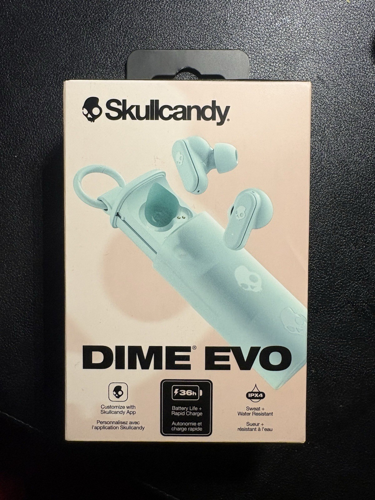 Brand New Skullcandy Dime Evo – Wireless Headphones Preppy Sage Free Ship