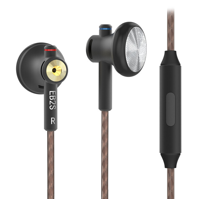 NiceHCK EB2S 3.5mm Metal CNC HIFI Earbud 15.4mm LCP Dynamic Music Vocal Ear