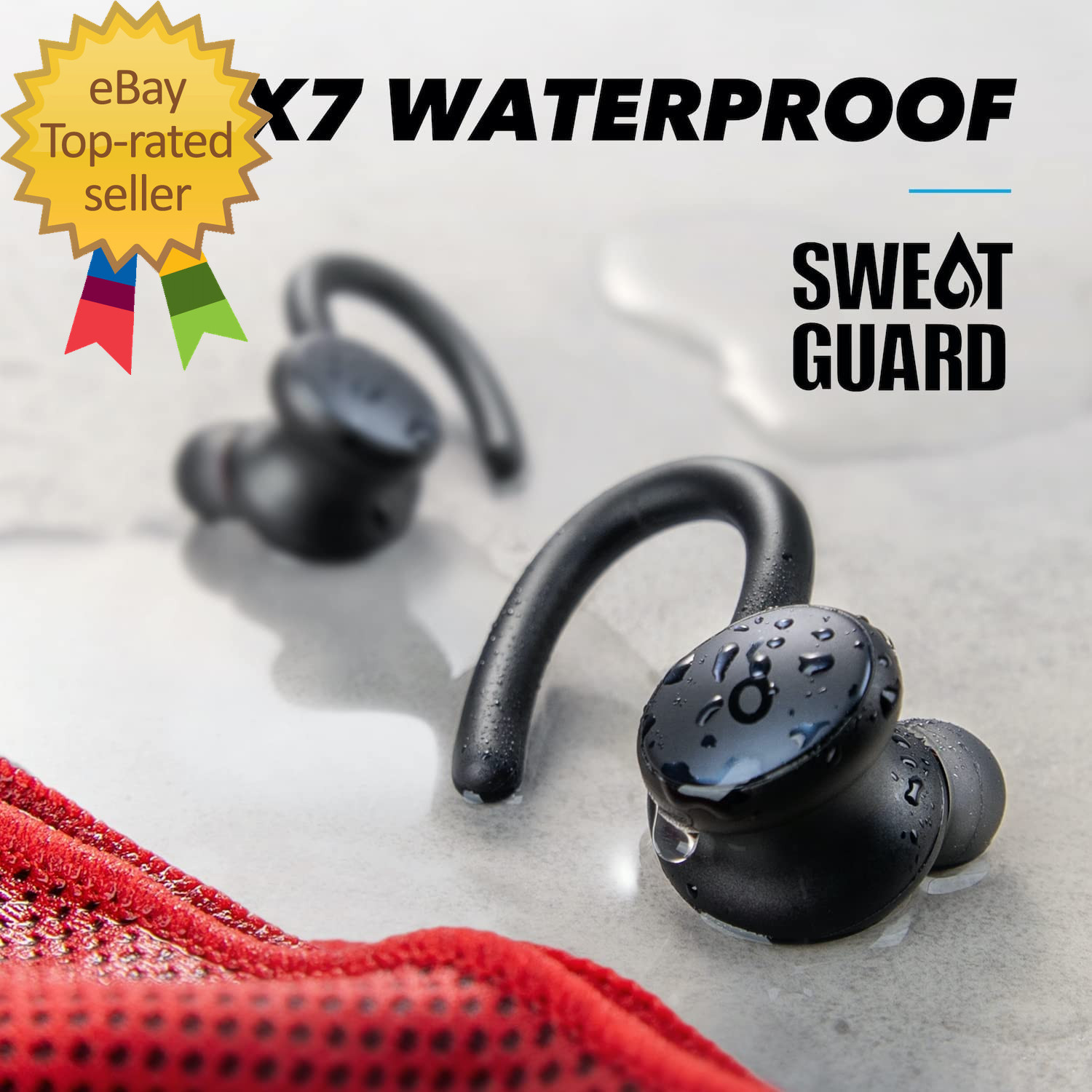 Sport X10 True Wireless Bluetooth 5.2 Workout Headphones