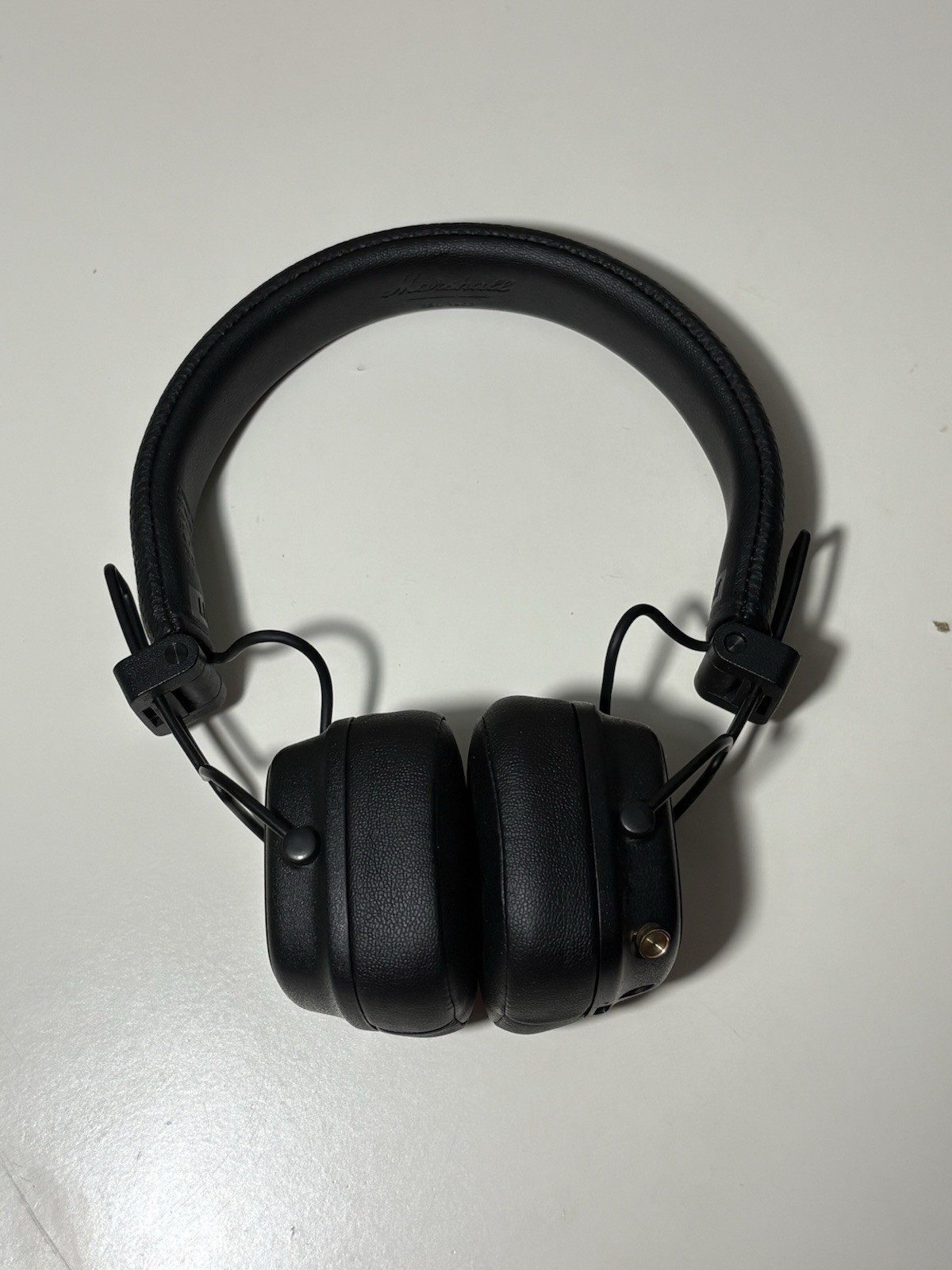 Wireless On-Ear Headphones Black Bluetooth 3.5mm AUX USB-C Overhead Earphones