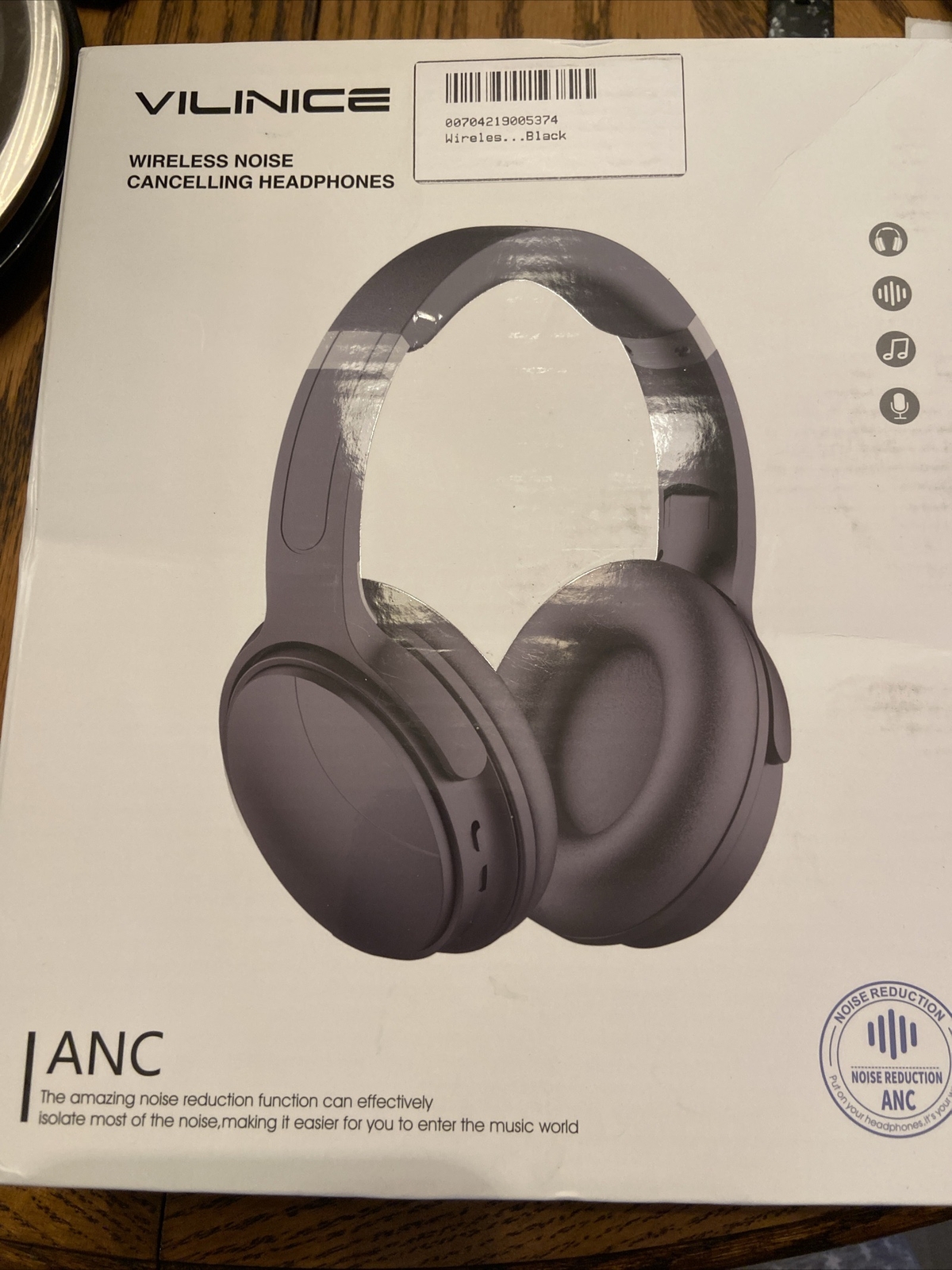 Vilinice, Wireless Noise Cancelling Headphones