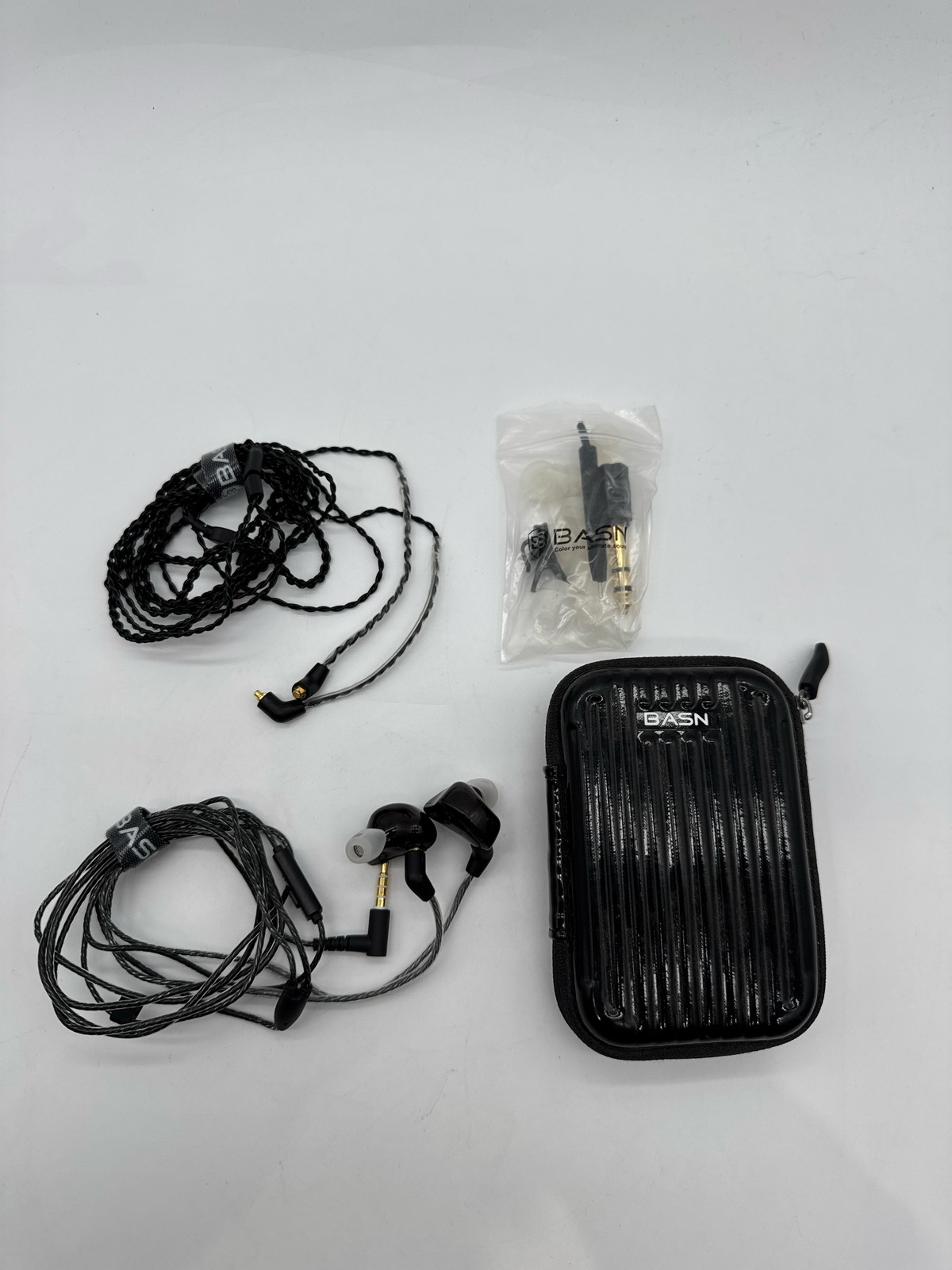 BASN Bsinger PRO in-Ear Monitors Hybrid Dynamic in-Ear Earbuds- Brown